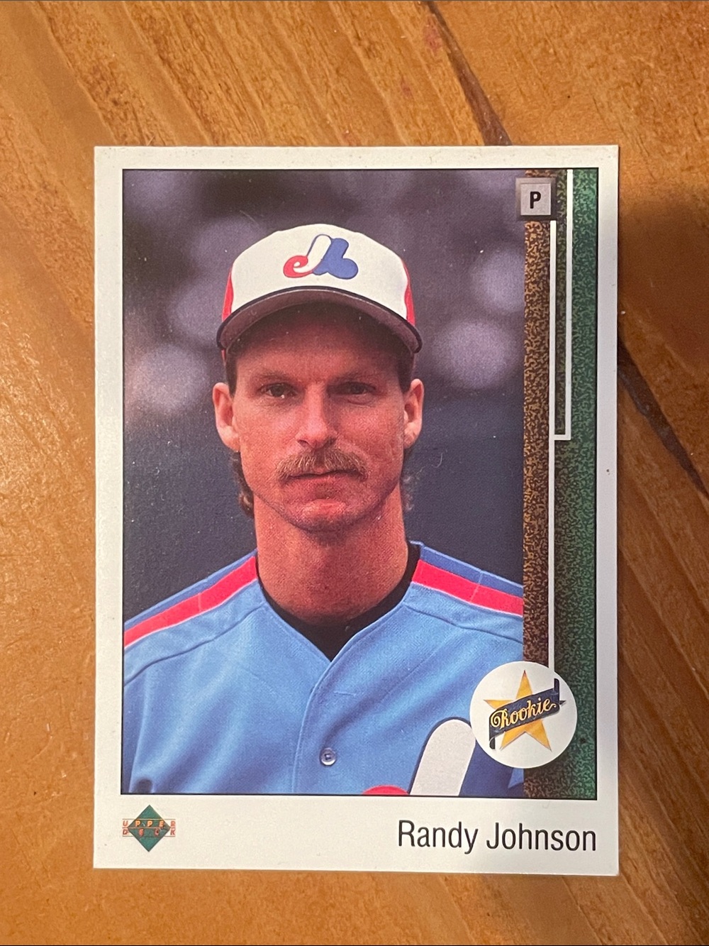 Randy Johnson Rookie Baseball Card